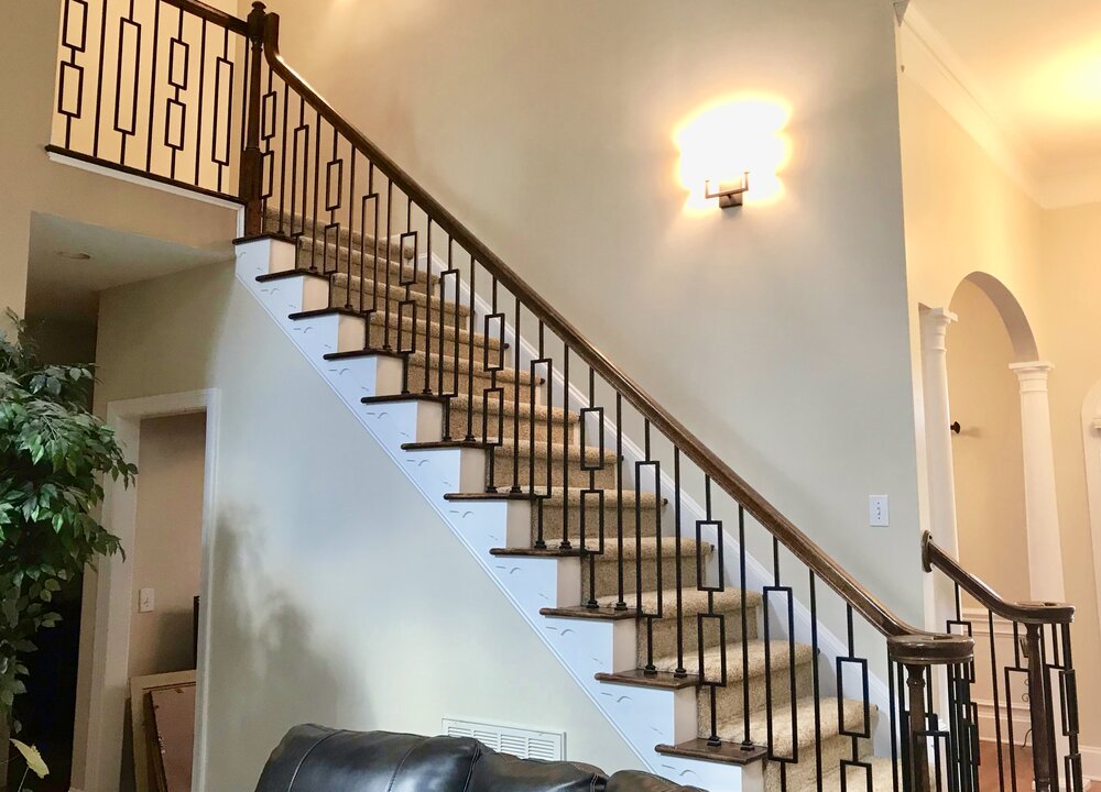 art iron stairs